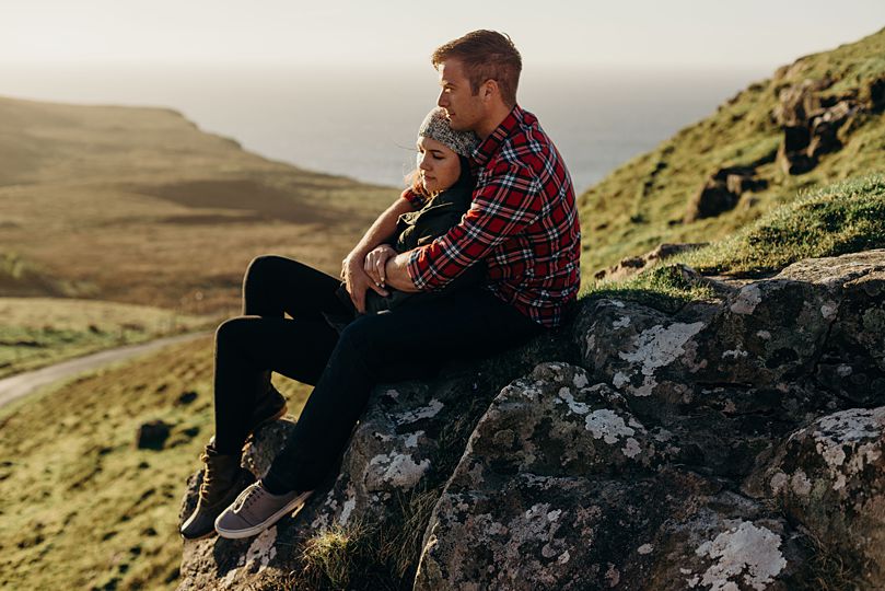 Travel couples photography in Isle of Skye